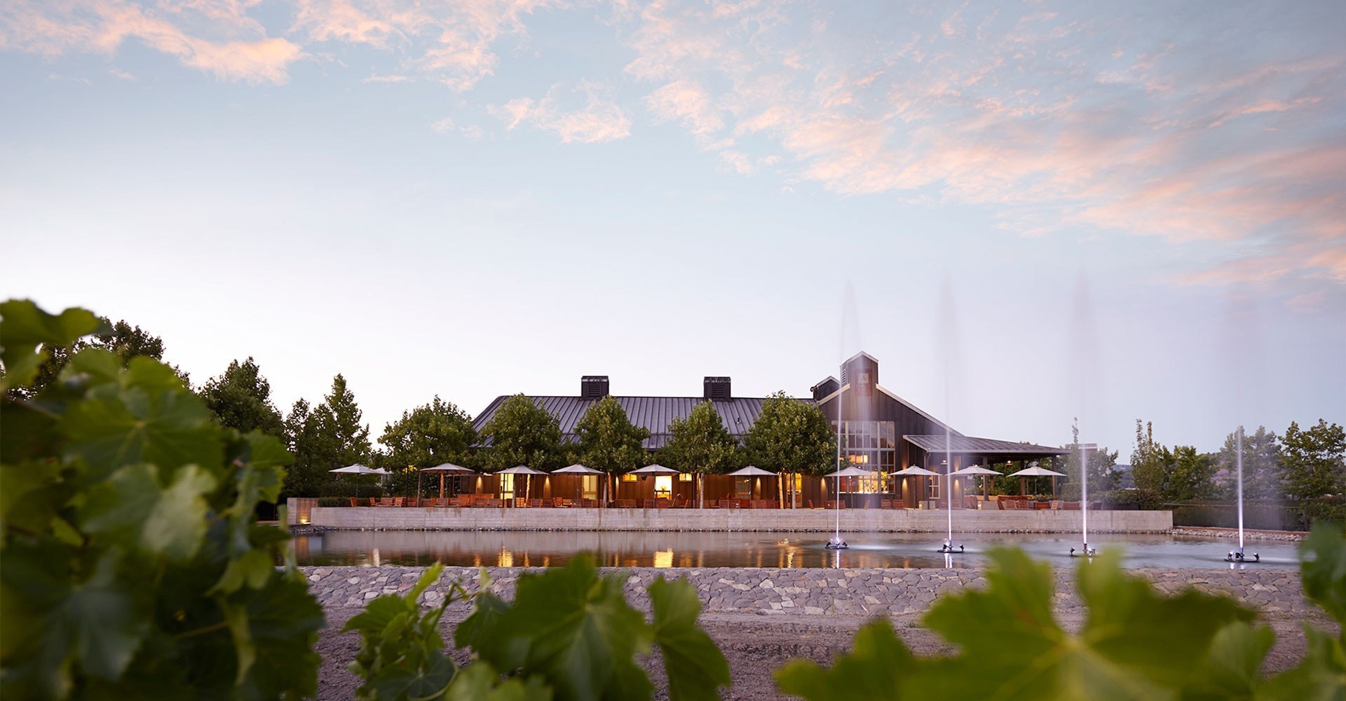 Alpha Omega Winery Sunset