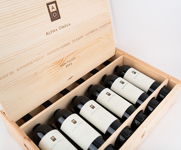 Single Vineyard Box Napa Valley 2012