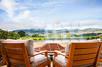 Outdoor Seating at Alpha Omega Winery