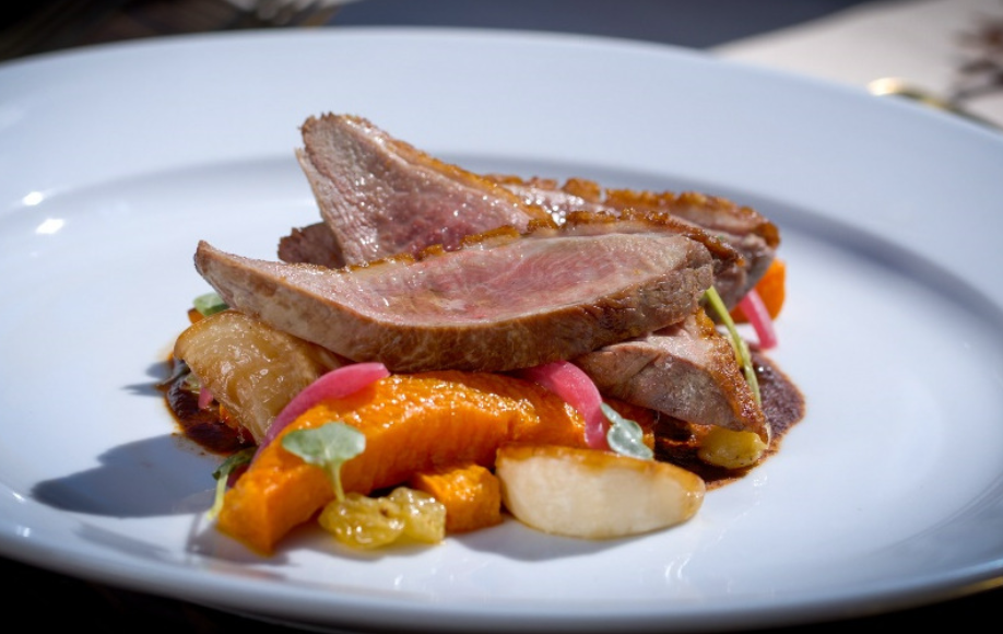 Cocoa & Porcini Crusted Duck Breast