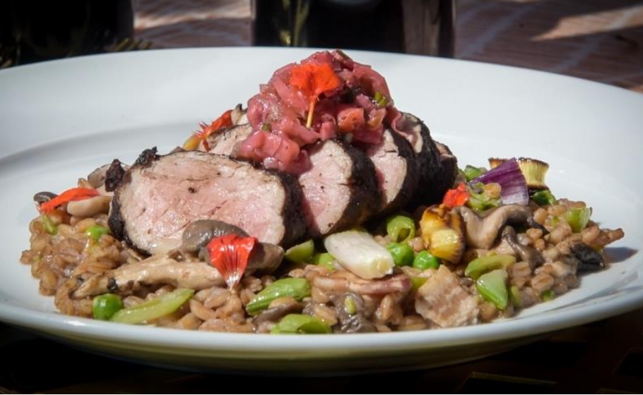 Porcini Crusted Pork Tenderloin